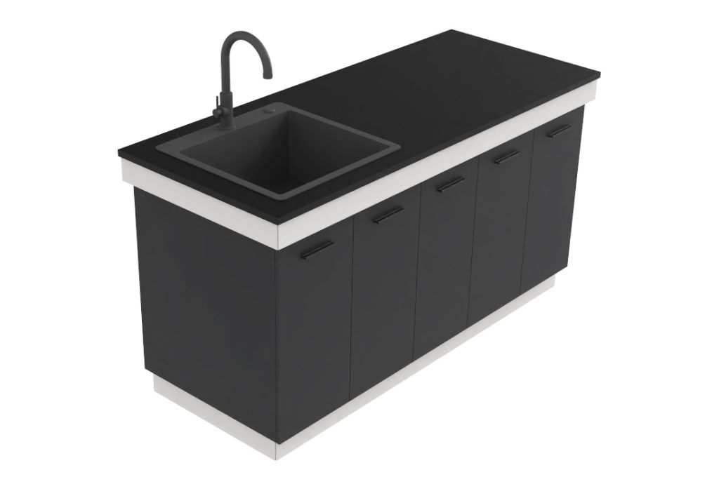 Кінцевий модуль вуличної кухні KUKO L-1500Wa