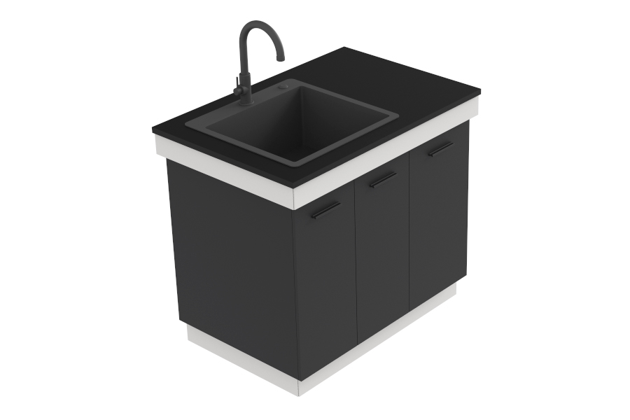 Кінцевий модуль вуличної кухні KUKO L-900Wa